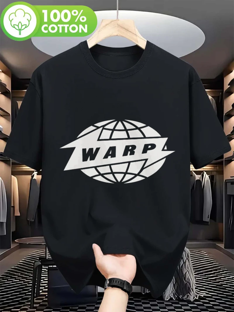 Classic crew neck T-shirt, unisex, featuring the Aphex Twin retro punk logo design.  Pure cotton couple streetwear shirt.