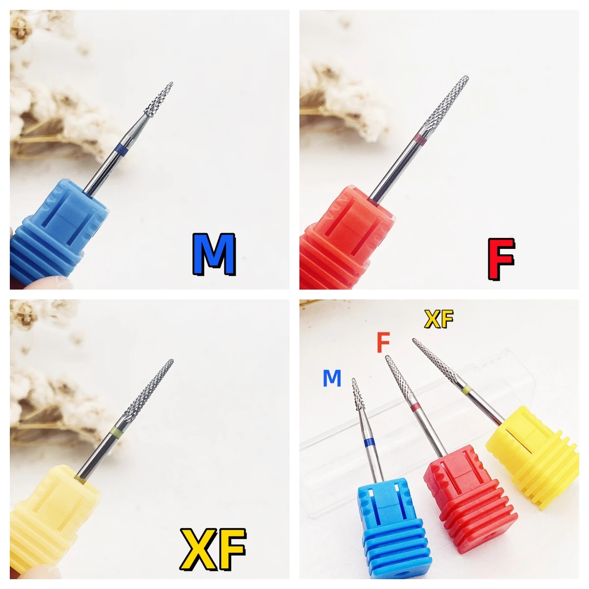 1 قطعة مظلة إهاب كربيد مسمار مثقاب الخشب 3/32 "الدوارة التنغستن الصلب لدغ قاطعة المطحنة ل مانيكير الأظافر اكسسوارات أداة #3