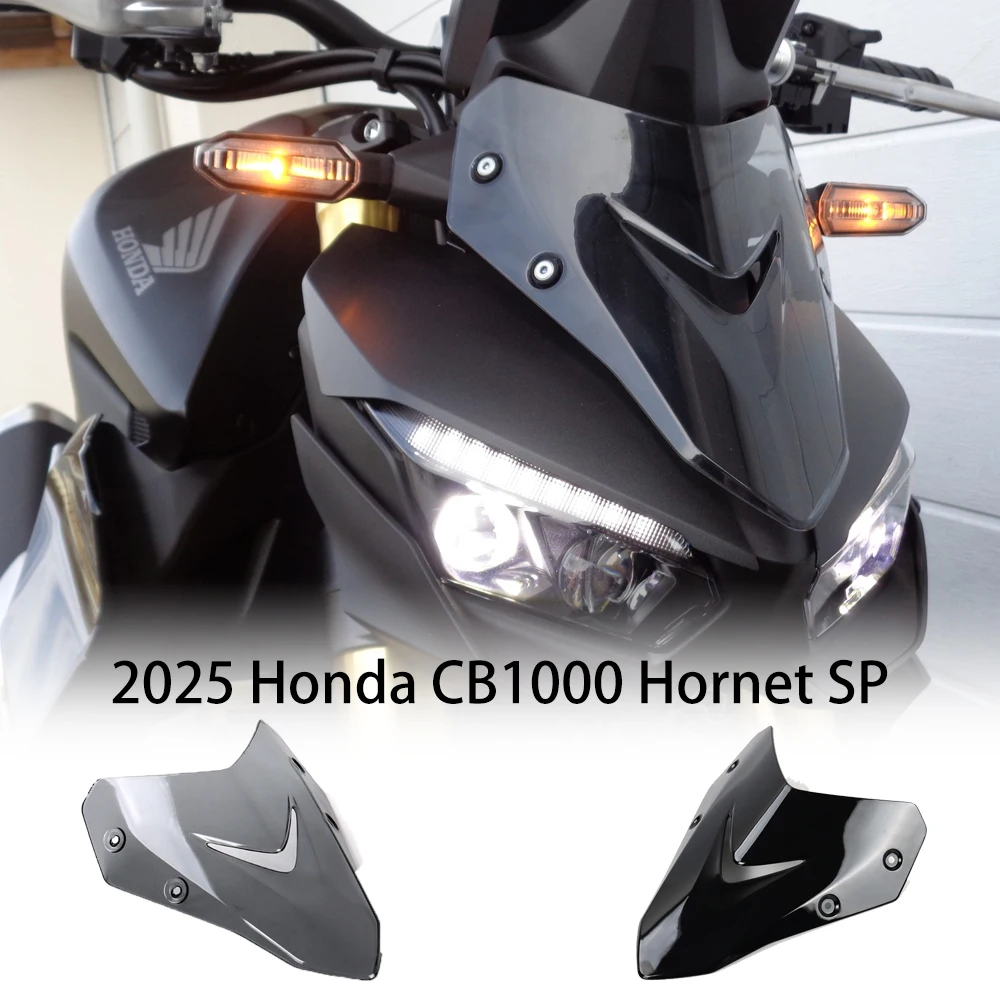 

For Honda CB1000 Hornet/SP 2025 Motorcycle Windshield Deflector, WindScreen Spoiler Fairing Cover Sport Touring Wind Protection