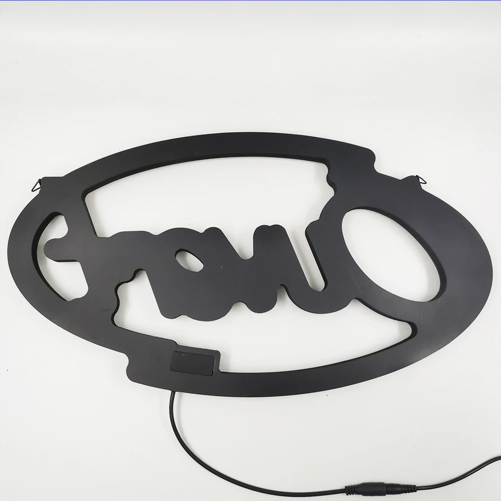 Enseigne au néon LED OPEN avec télécommande, RVB, signe de document proxy, décoration de bar et de magasin