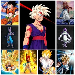 Japanese Classic Anime Canvas Prints Poster Dragon Ball Z Figures Majin Buu Beerus Home Room Bar Wall Decor Art Painting Aesthet