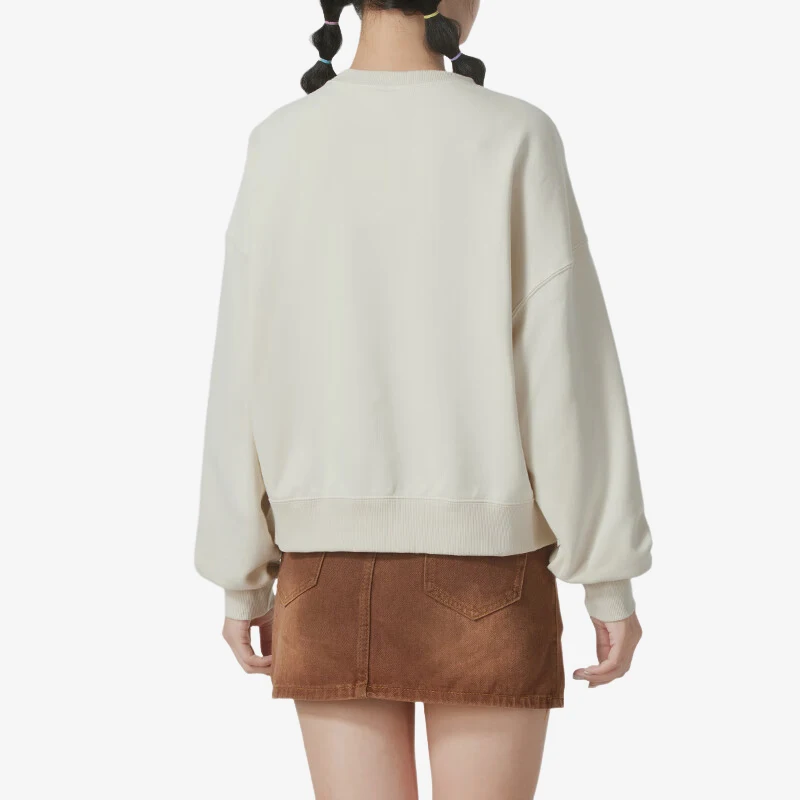 سترة Puma الأصلية TEAM CC Crew TR W للسيدات بطباعة بسيطة وعصرية للاستخدام الخارجي 630952-80