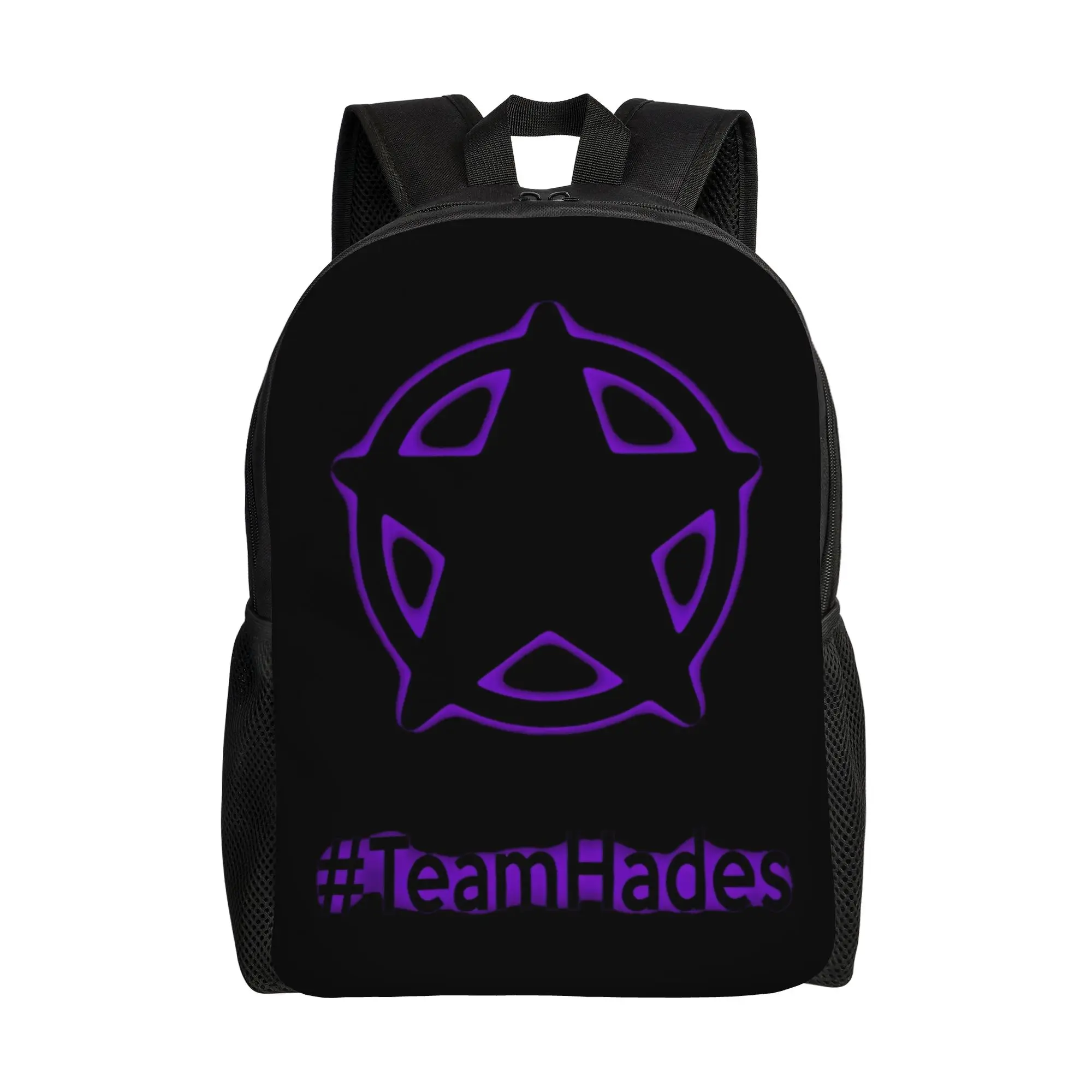 Mochila Bandai TeamHades (Saint Seiya), mochila tipo ita, mochila informal para trabajo y oficina con cierre de cremallera