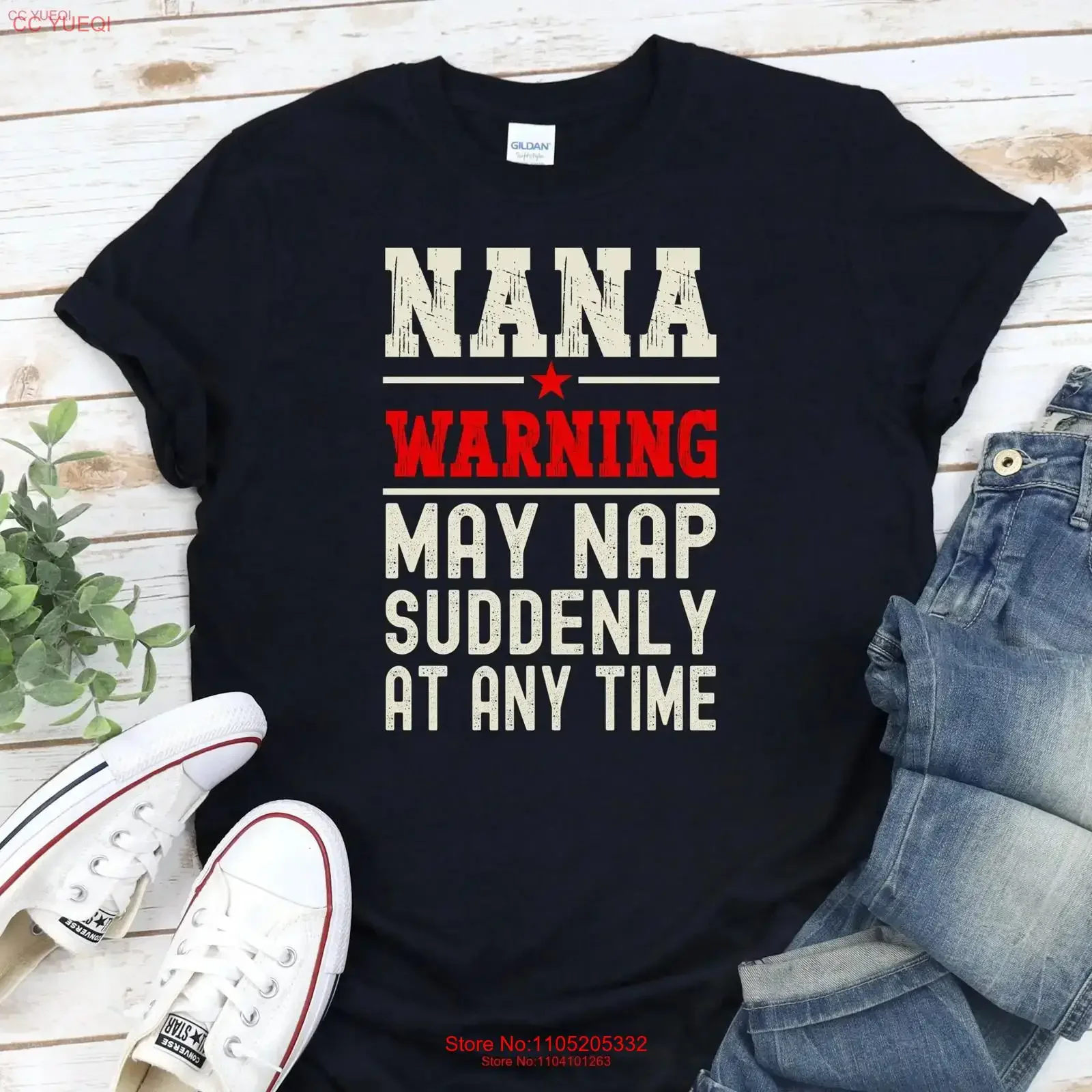 Funny Grandma gift for her NANA Warning shirt Nanny gifts mothers day Fun Mimi women Birthday vintage Washed Comfortable Soft