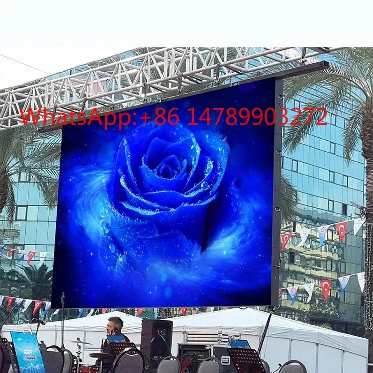

P2.976 Seamless Splicing LED Video Wall Giant Outdoor Stage Background Rental Screen