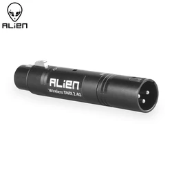 ALIEN-repetidor óptico multifunción DMX512, amplificador de señal de 3 pines, entrada a salida para DJ, discoteca, láser, equipo de luz de escenario