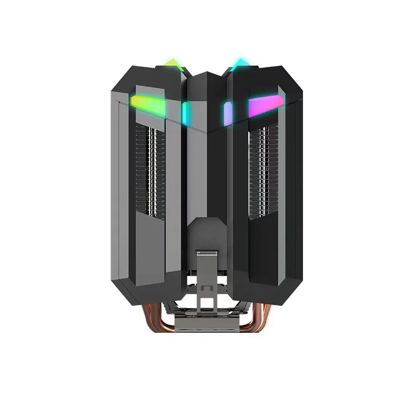 Tt Touteng T400 computer tower CPU heat sink ARGB four copper tube PWM temperature controlled silent fan heat dissipation