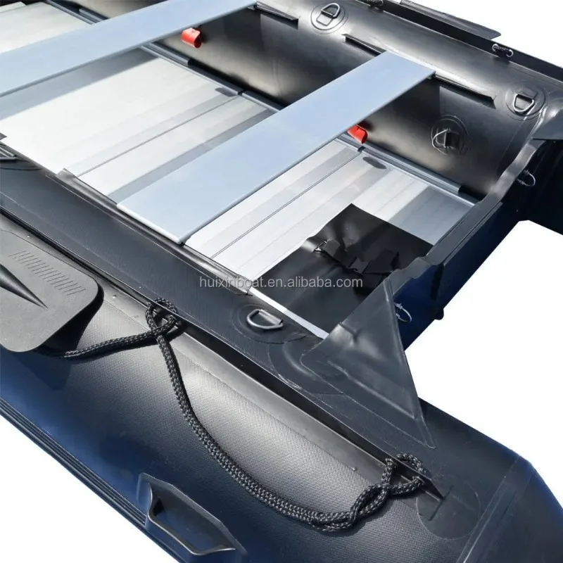 

【Brand New】 15.4ft Sport Inflatable Dinghy Yacht PVC With Aluminium Floor Motor For Drifting Fishing Outdoor Pontoon Boat