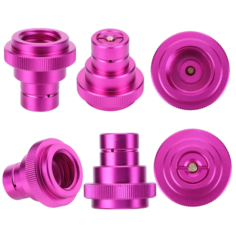 Adaptador de desconexión rápida de CO2 para burbujeador de agua DUO Terra, Accesorios para Cilindro de CO2, rosca macho de TR21-4