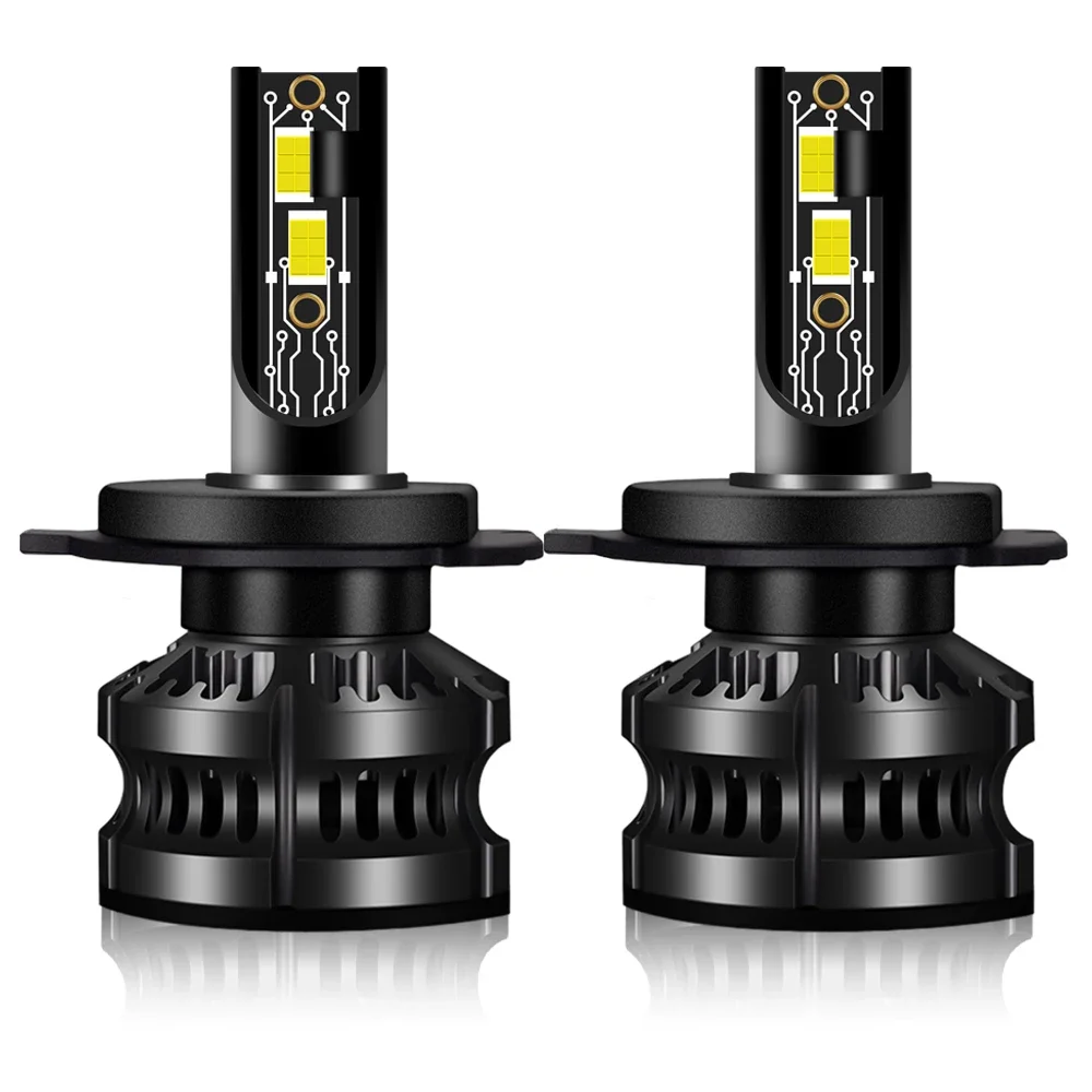 

2pcs Z8 60W H4 H7 HB3 HB4 9005 9006 H8 H11 H16(JP) 9007 9004 H13 9008 9012 HIR2 Led Bulbs Car Headlight Auto Headlamp 12V 6000K