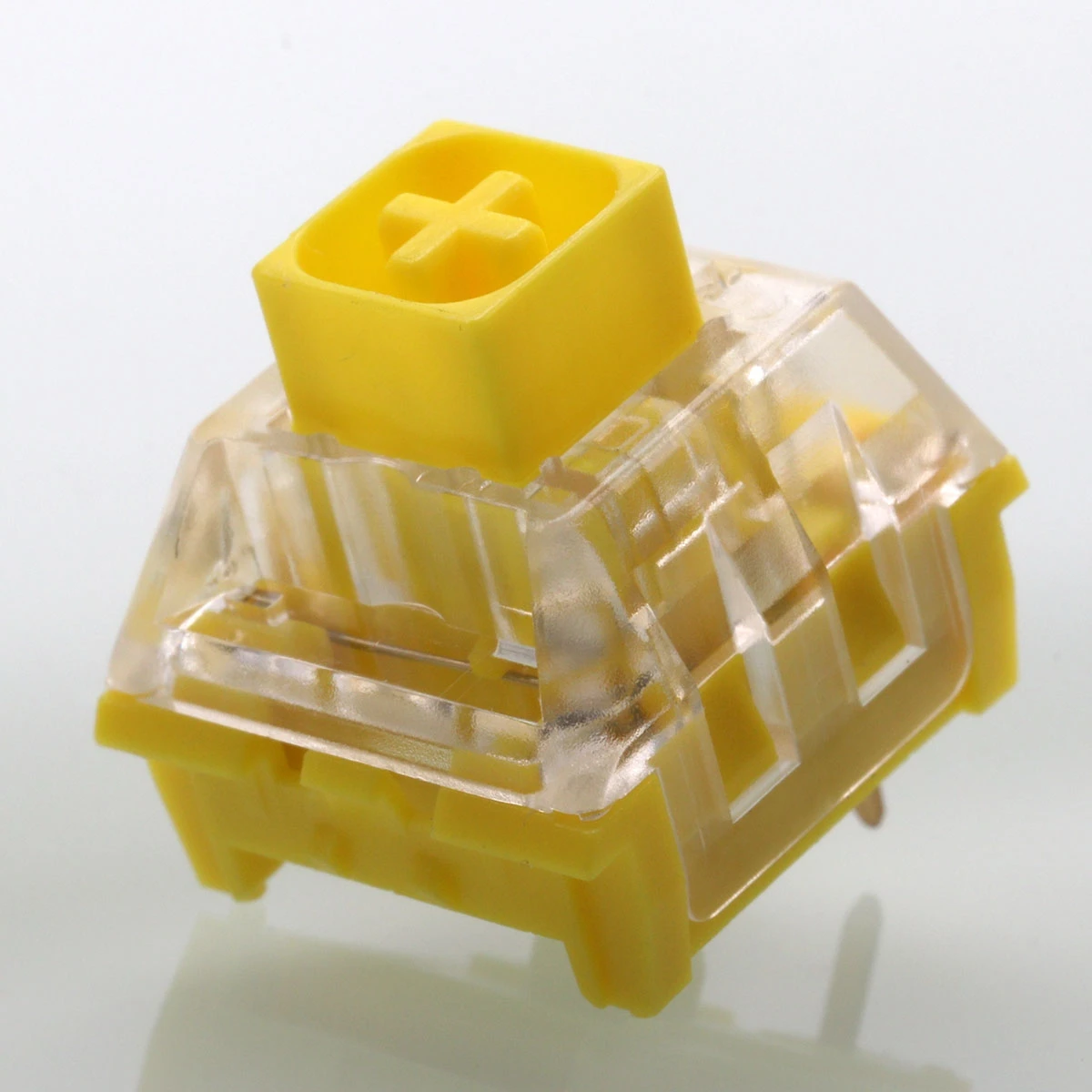Kailh Chinese Yellow Switch 55g Tacile 3 Pins HotSwap Box Switches For Mx Gaming Mechanical Keyboard 기계식 키보드 축