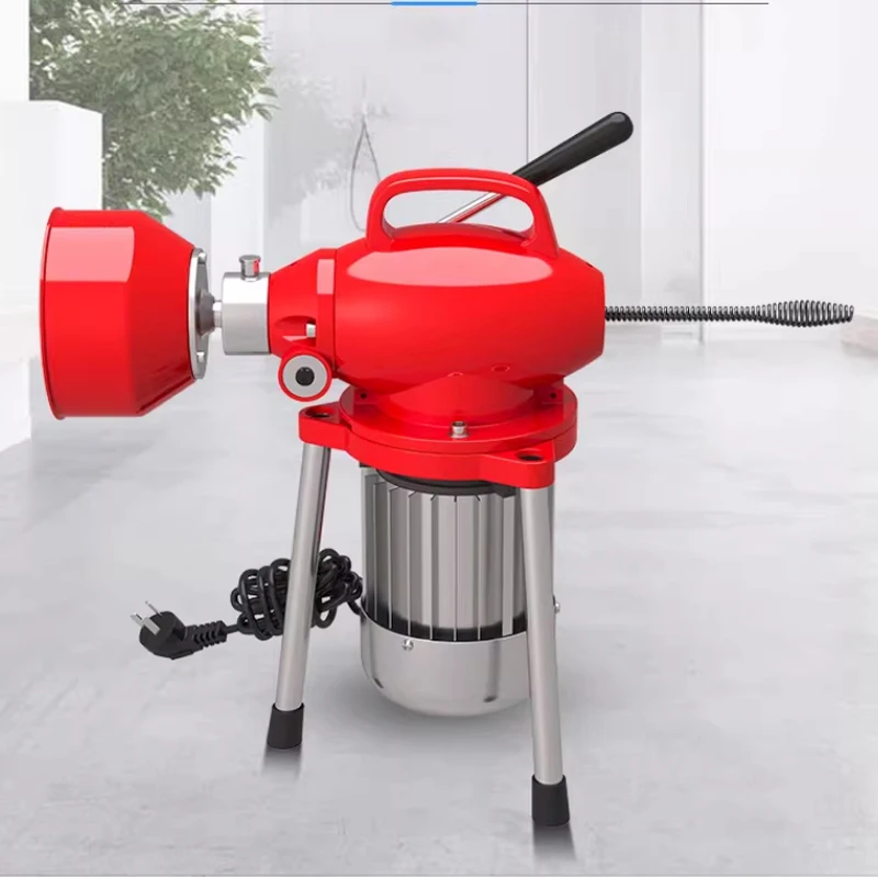 Automatic Dredge Machine Electric Pipe Dredging Sewer Tools Professional  Drain Cleaner for Toilet Kitchen Pipe Unclogging Tool - view 6