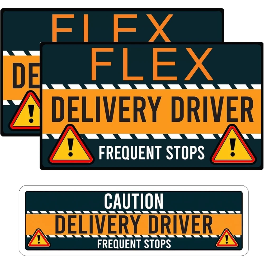 3-teiliges Set Magnetische Fahrer-Fahrzeugschilder, Hochreflektierende Magnete für Autotüren und Stoßstangen, Wiederverwendbar, Wetterbeständig – Detail 16