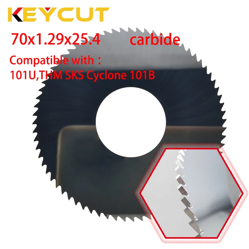 Mortise Cutter 70x1.29x25.4 101U THM SKS Cyclone 101B Key Machine Aftermarket Locksmith Tools