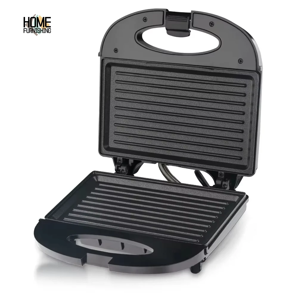 

Raf Brand Single pallet Household Automatic Electric 2 Slice Breakfast Toaster Non-Stick 850W Sandwich Maker