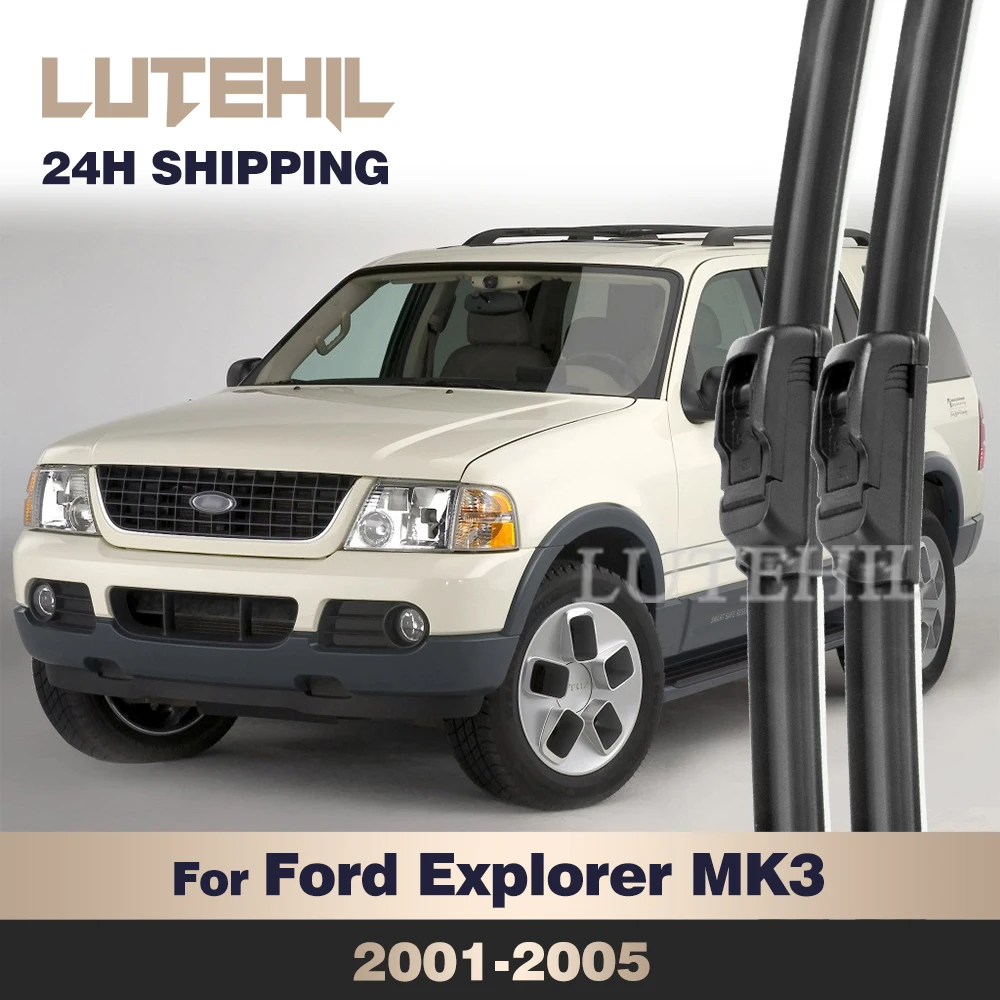 

For Ford Explorer U152 MK3 2001-2005 2002 2003 2004 Wiper Front Wiper Blades Windshield Windscreen Window Brush 22"+20"