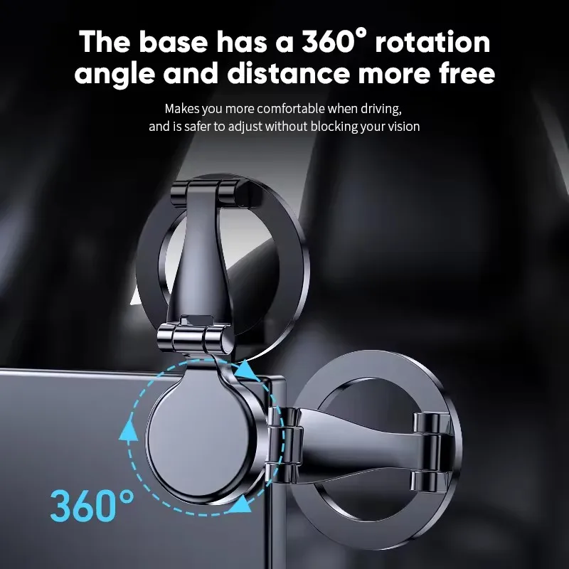 1080 Magsafe Car Phone Holder For Vehicles Mobile Support For The Car Cell Phone Holder in Car For iPhone 16 15 Pro Max Plus