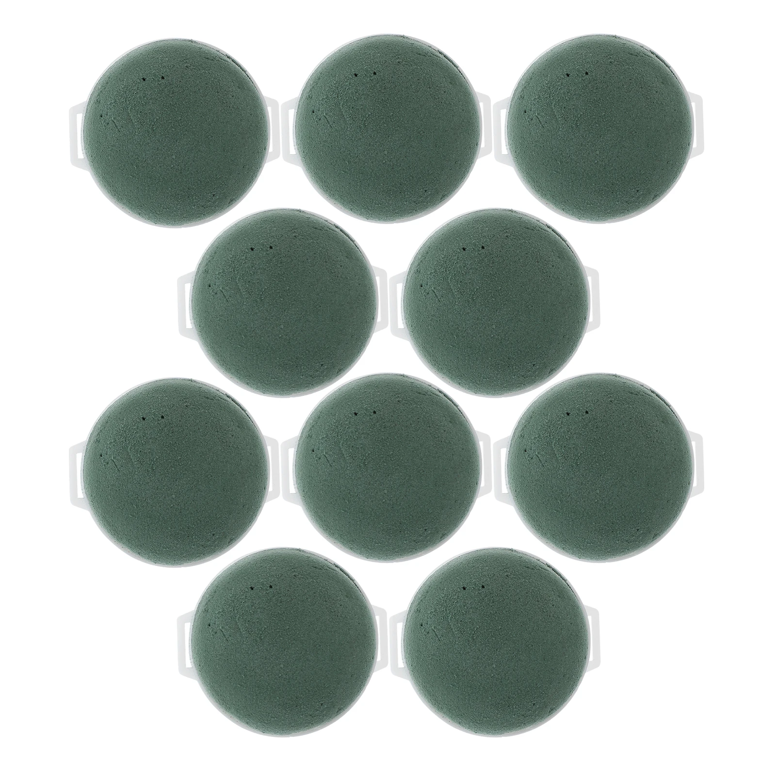 

12 Pcs Mini Flower Mud Floral Foam Round Holder Supplies Stand DIY Arrangement Accessories Florist Supplies Lightweight Portable