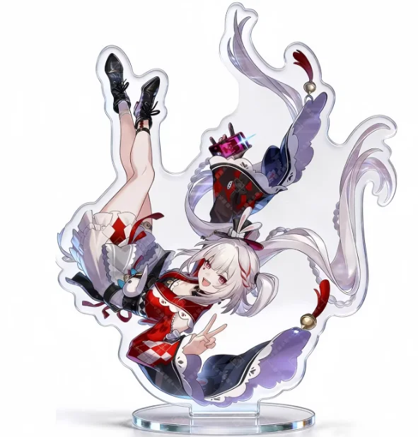 Japanese Anime Honkai：Star Rail Sparkle 10cm Acrylic Stand Figure Model Plate Cosplay Collection Desktop Decor Gifts CYM