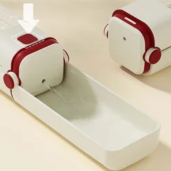 Botella de agua portátil para perros – Recipiente plegable exteriores
