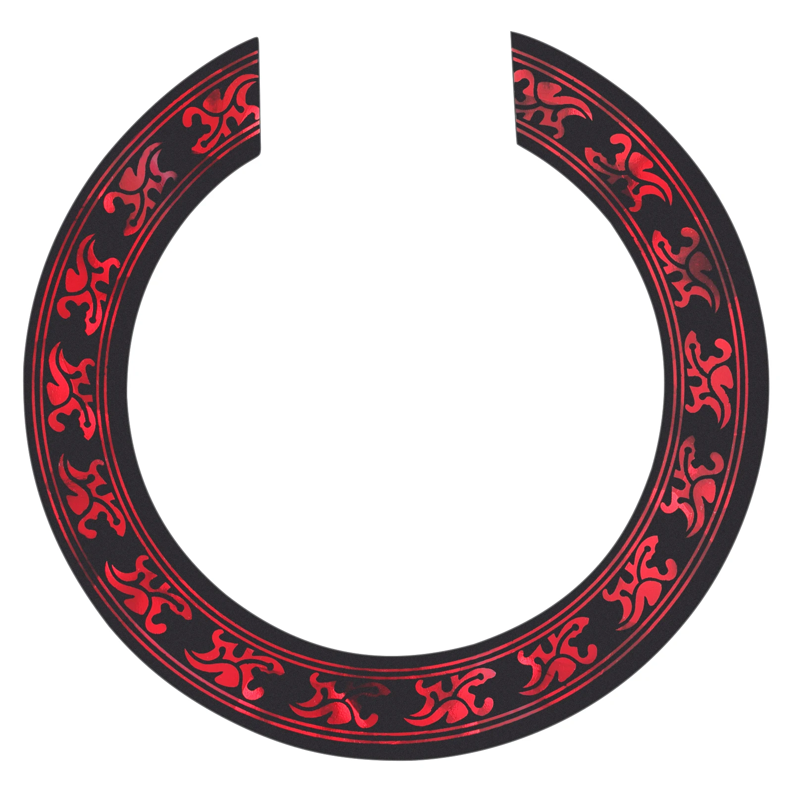 

PVC Sound Hole Rosette Decals 3D Wood Guitar Inlay Sticker Decorative Ring Appliques Acoustic Classical Guitars Accessories