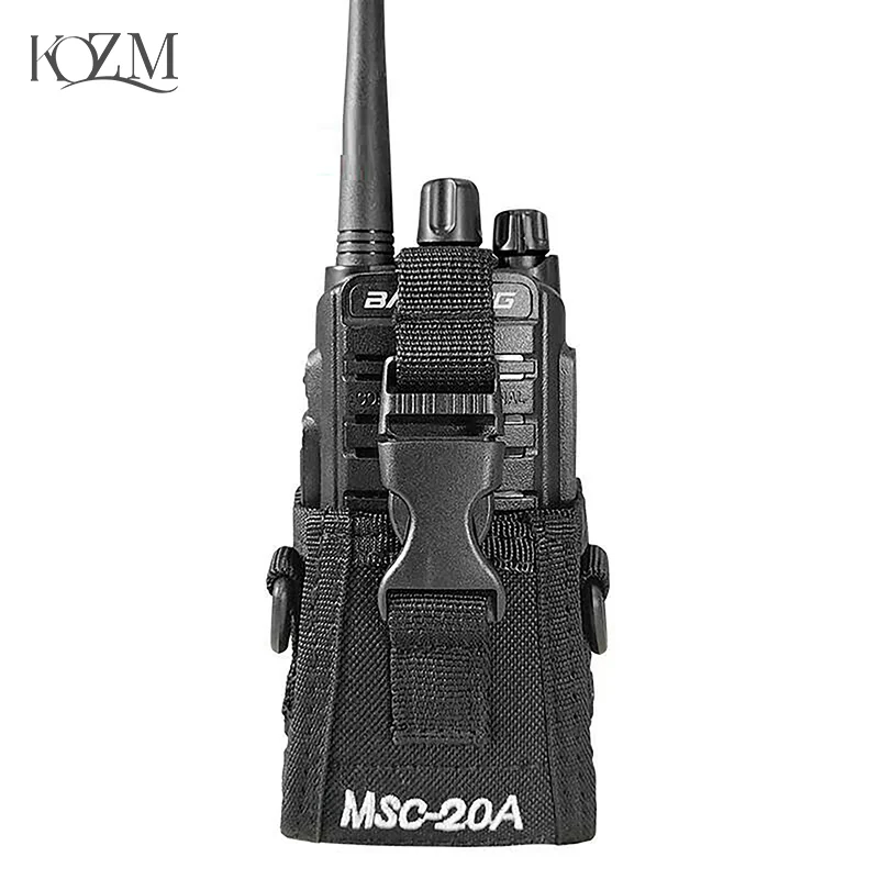 

Walkie Talkie Storage Bag Nylon Cloth Carry Case Interphone Protective Cover For UV5R UV82 BF888S Ham Radio Accessories