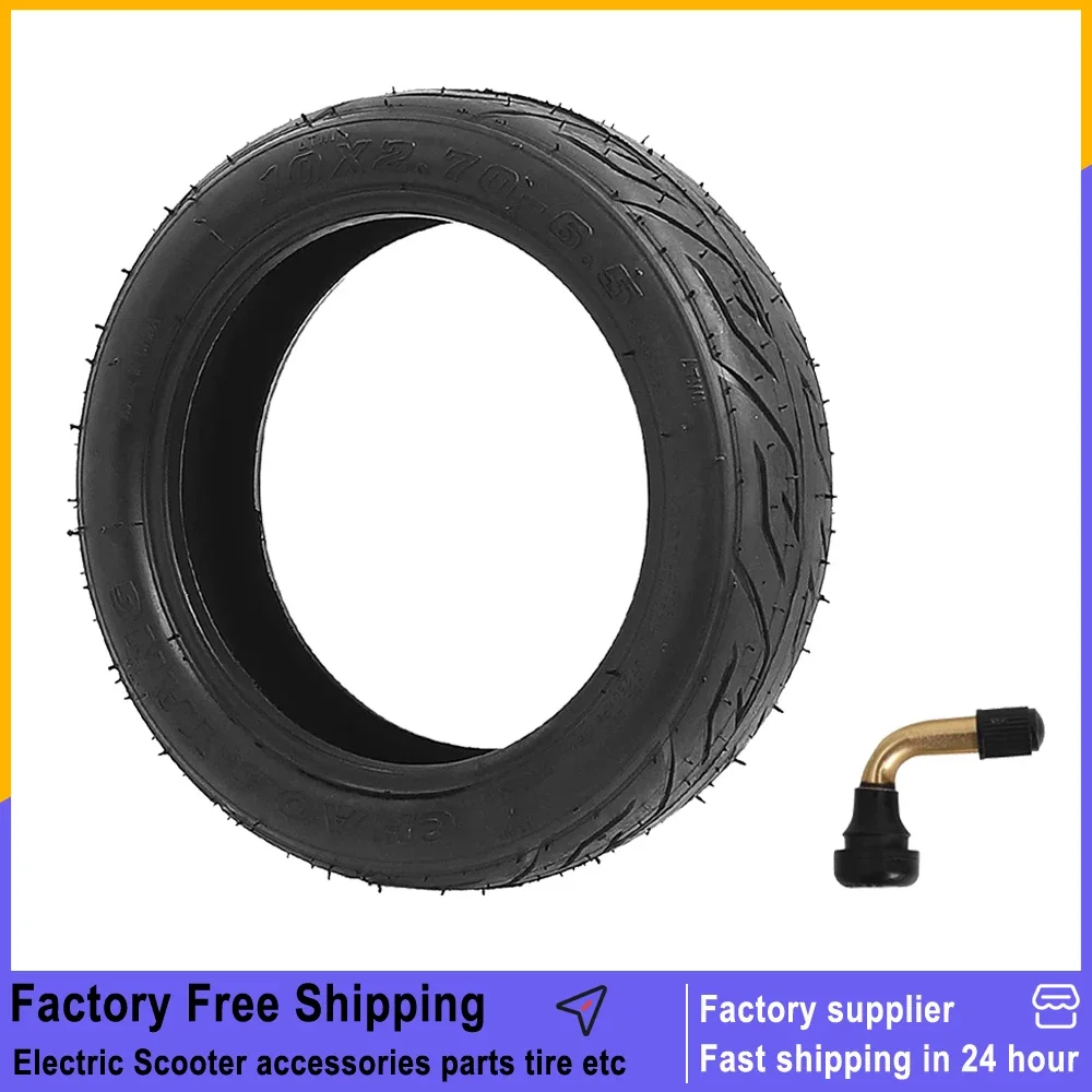 

Вакуумная шина 10 дюймов для электрического скутера, балансировочное автомобильное колесо 10x2,70-6,5, бескамерные шины, утолщенная износостойкость, шина 10*2,7-6,5