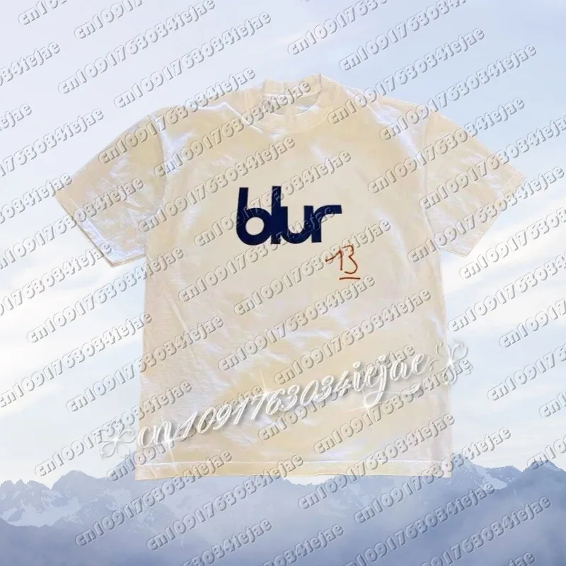 

2026 Sun Protection awl Loose ort Sve 3A260g Pure Cotton Double Tead American Trendy Brand Charitable Money ing Top