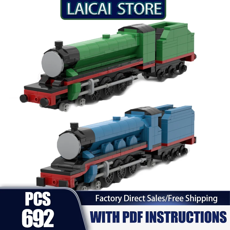 

Модель городского железнодорожного поезда Moc, строительные блоки, модель поезда TRWS, технология, модульные подарки, набор для сборки «сделай сам», игрушки