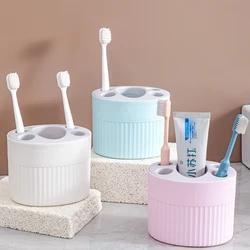 1pc Toilet Desktop Toothbrush Holder, Household Washstand, Toothpaste Toothbrush Storage Rack, Storage Rack