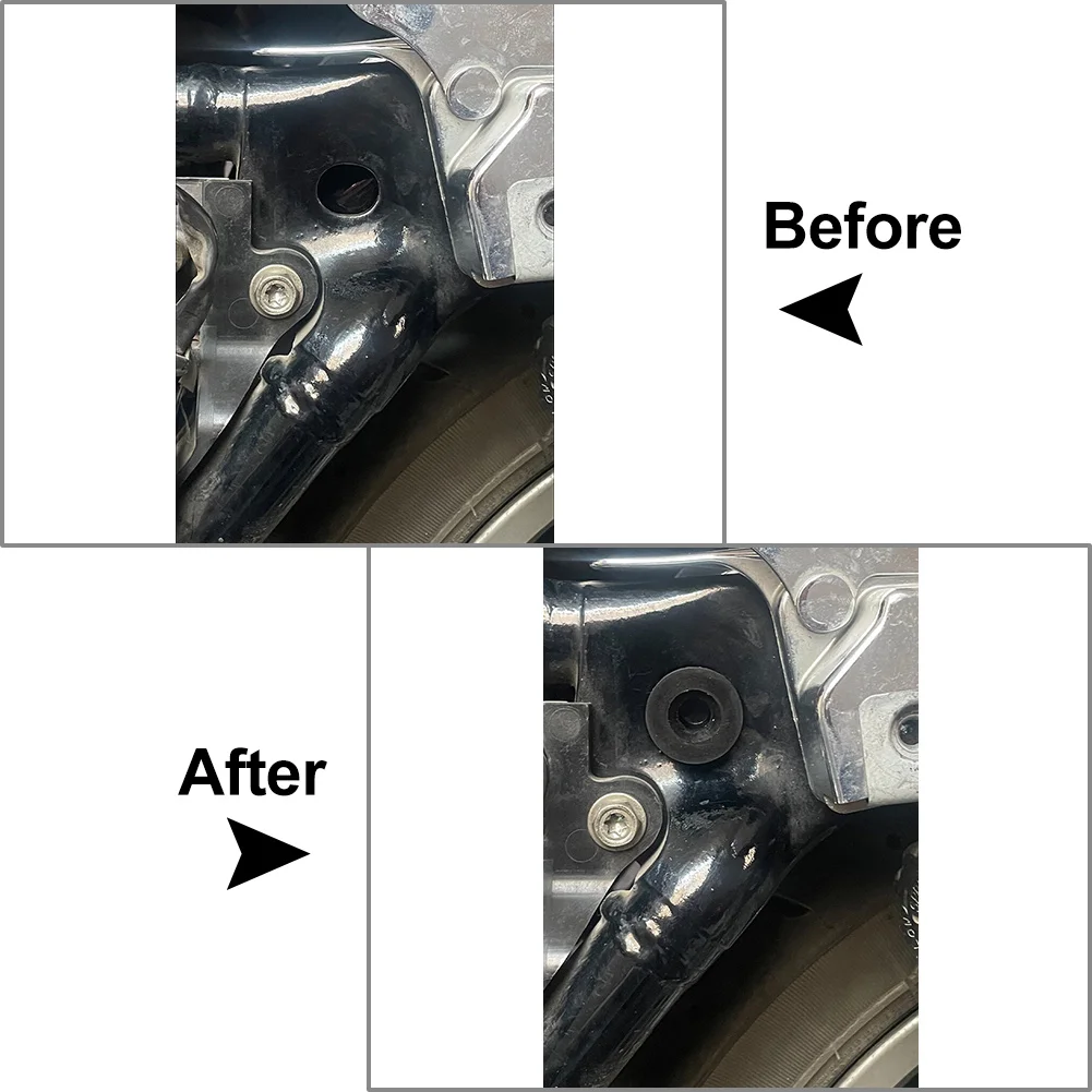 6x Motorcycle Rubber Side Cover Grommet 521-1234  0521-1235 For Harley Touring Road King Electra Glide 1996-2007