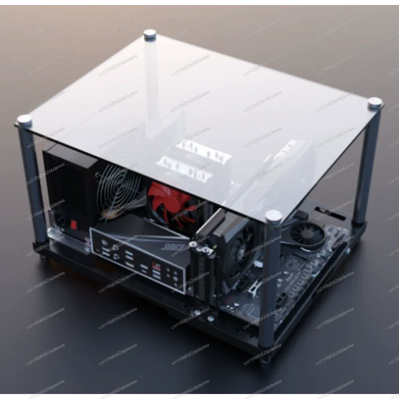 Fully transparent open compute - Atx Case recension och pris