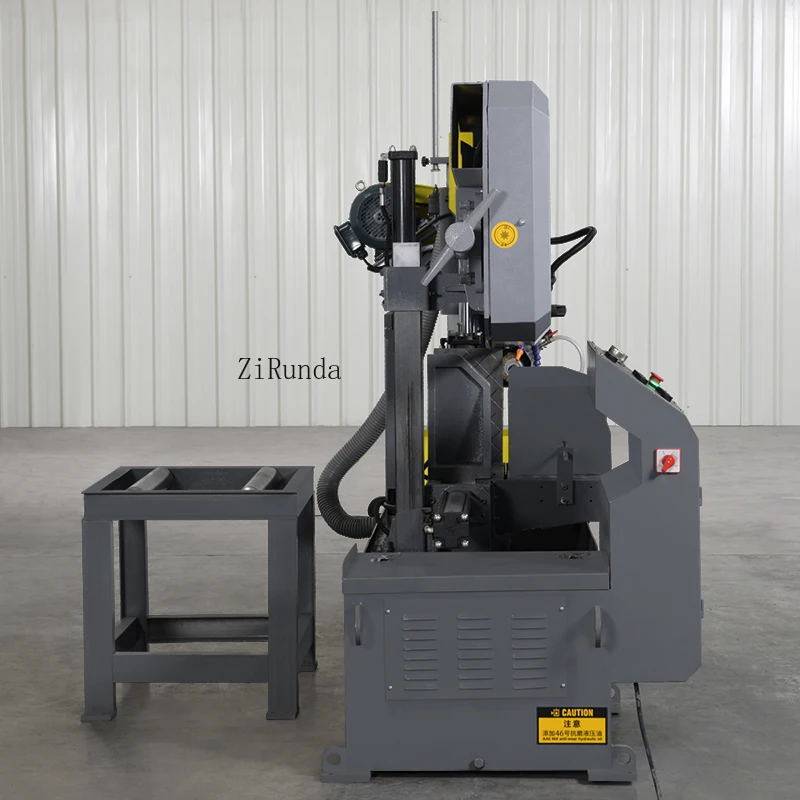 Fully automatic metal sawing machine, zero cutting high-speed double column water saw machine