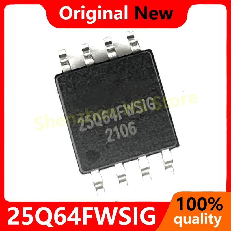 (5-10 piezas) 100% Nuevo 25Q64FVSIG 25Q64FWSIG 25Q64BVSIG W25Q64FVSIG W25Q64FWSIG W25Q64BVSIG sop8