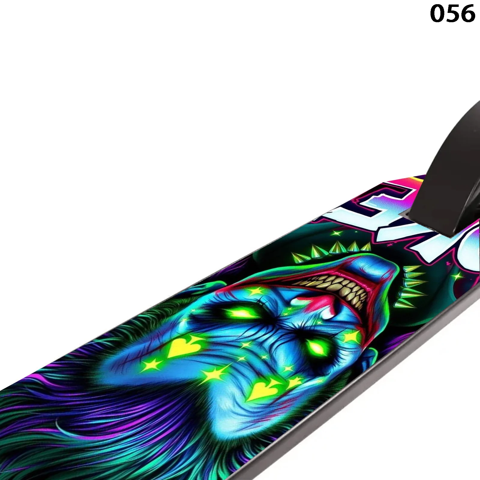 1 ملصق لوح التزلج المضيء للجوكر - DIY رائع للكهرباء والمحمولة القابلة للطي ودراجات المدينة للركاب شديدة التحمل