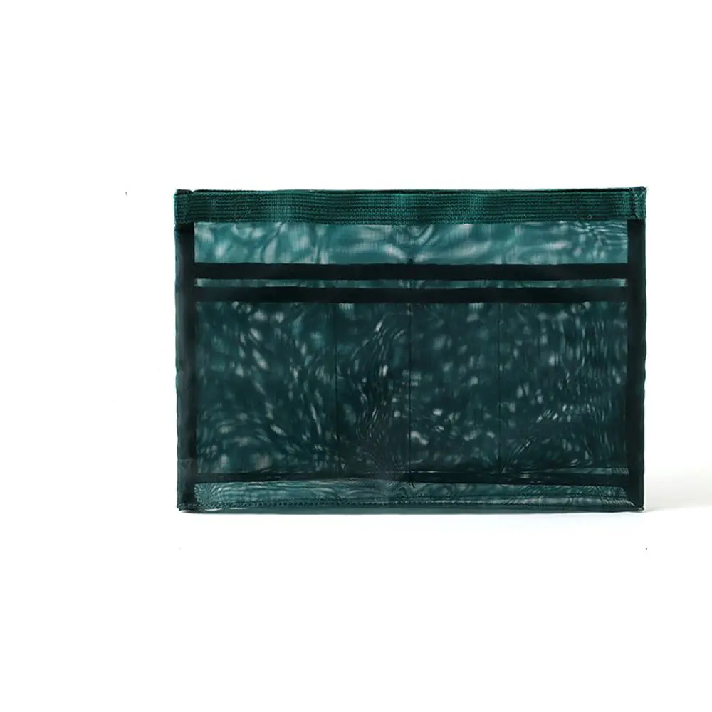 

Простая маленькая дорожная тканевая сумка для помады, портативный органайзер для хранения, косметичка с сетчатым вкладышем