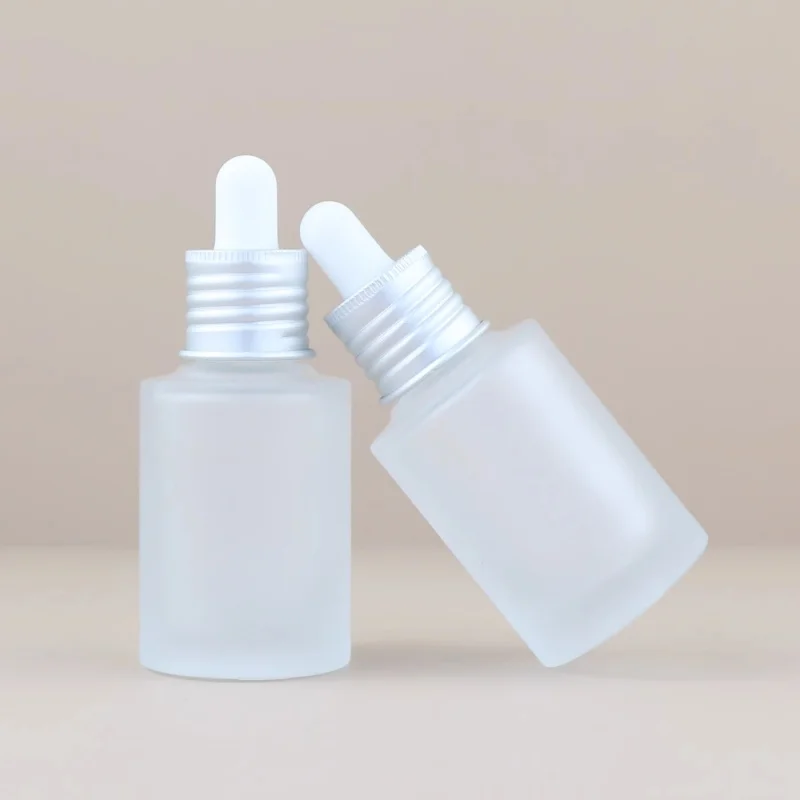 10 pz 30 ml Bottiglie Contagocce di Vetro Vuote Bottiglia di Olio Essenziale Attar Olio/Idrolatore/Essenza Bottiglia Cosmetica Liquida Riutilizzabile