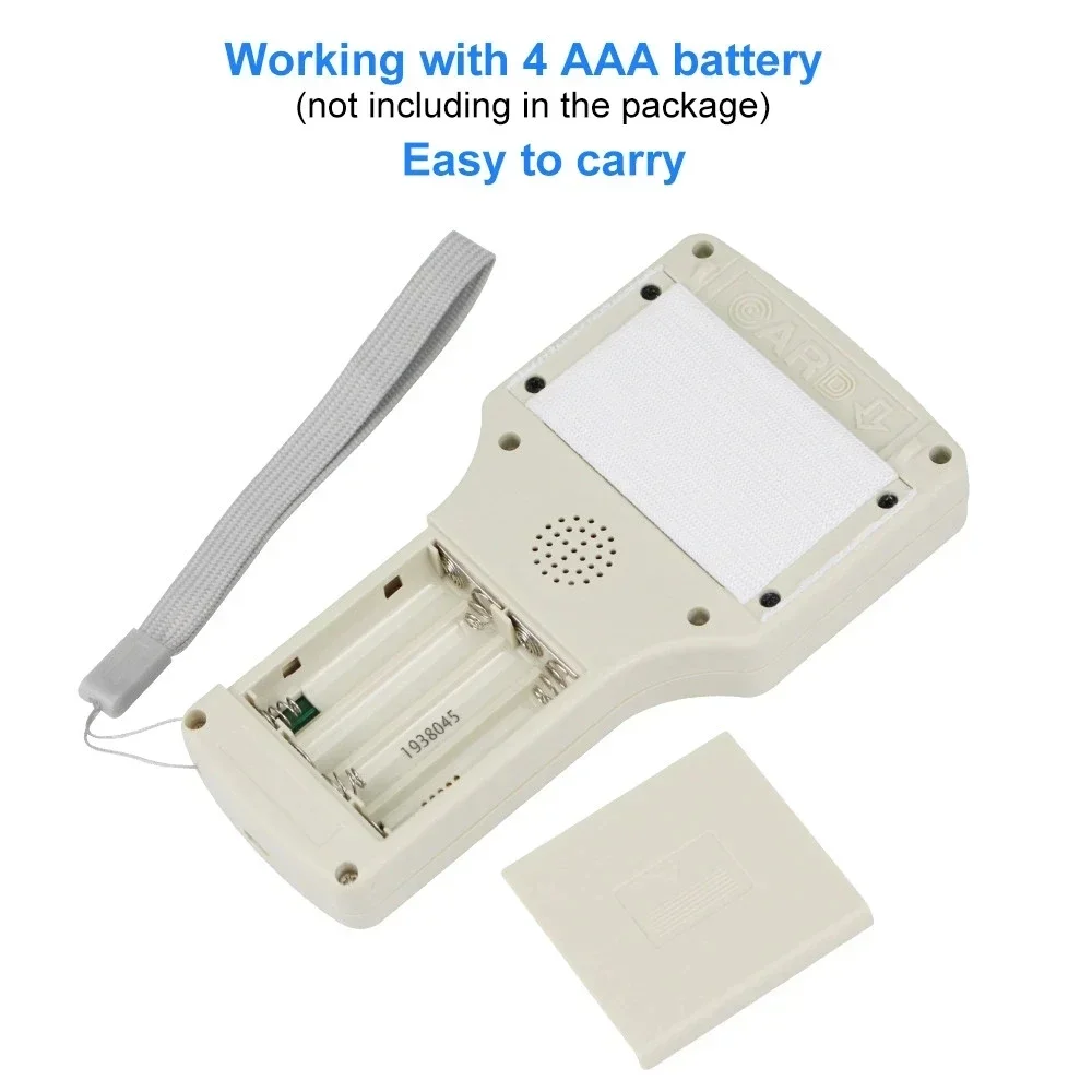 Frequenza NFC Smart Card Reader Writer Duplicator 125K 13.56MHz RFID Copiatrice USB Fob Programmatore Copia Chiave Crittografata Replicatore Nuovo