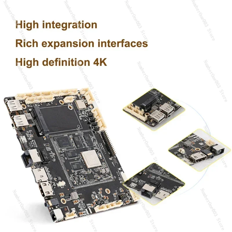مصنع الجملة RK3288 اللوحة الأم الصناعية EMMC 8G رباعية النواة LVDS EDP التحكم الصناعي أندرويد PCBA مجلس التنمية