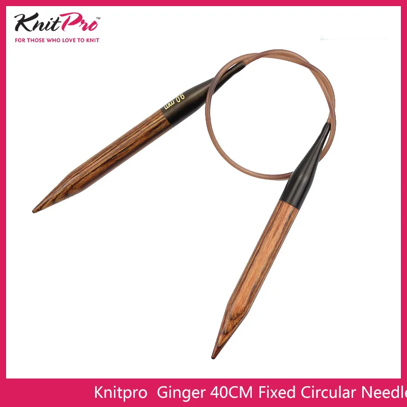 1 piece Knitpro Ginger 40 cm Fixed Circular  knitting Needle