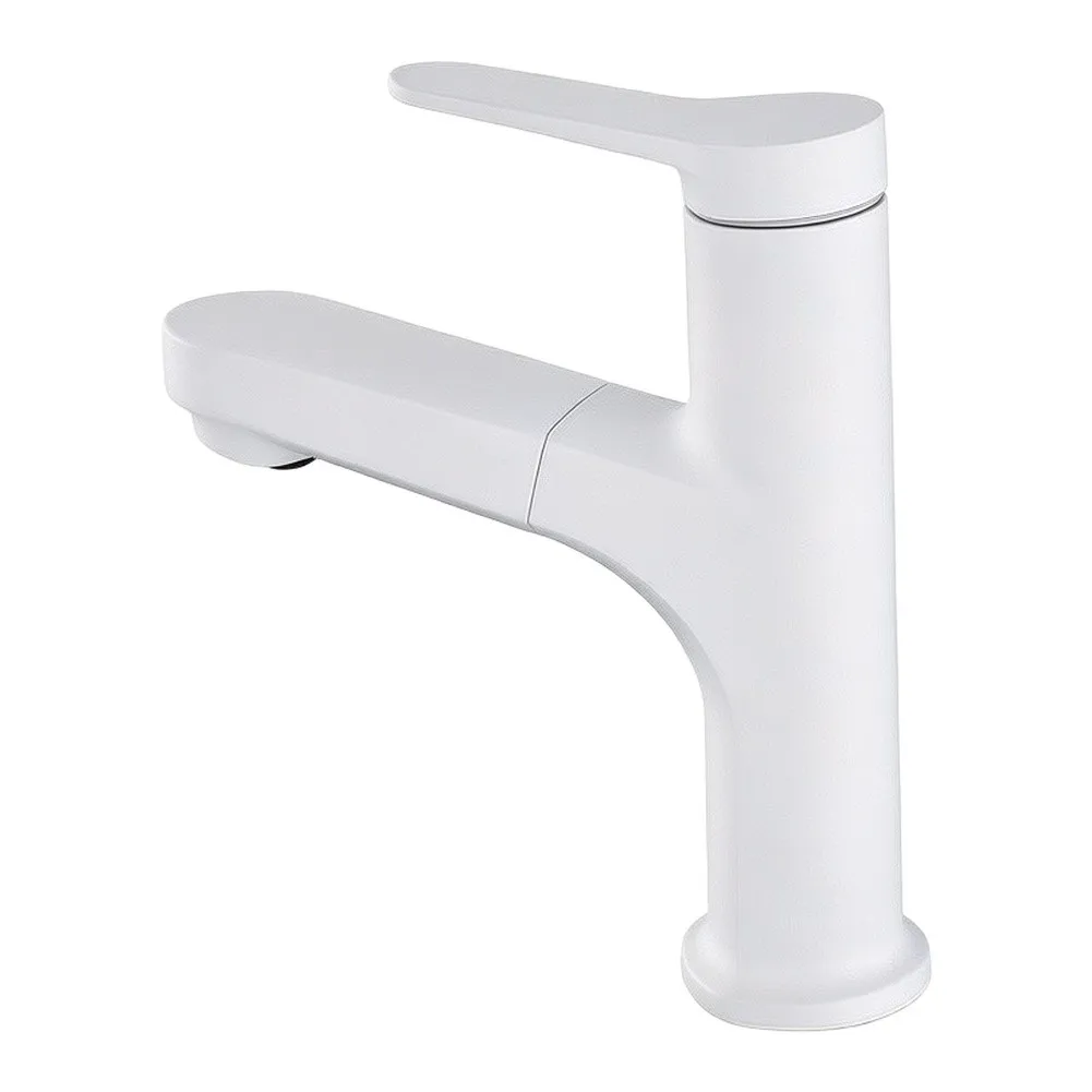 Brushed Copper Faucet Pull-Out Type for Kitchen and Bathroom 60 cm minimum to 80 cm extension length for usage