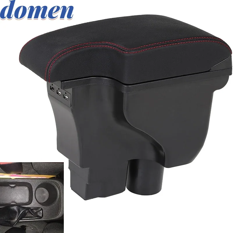 

Для Chevrolet Sail 3 Aveo хранилище, автоматическое большое пространство, вращающиеся автомобильные аксессуары, детали для модернизации, внутренняя зарядка через USB