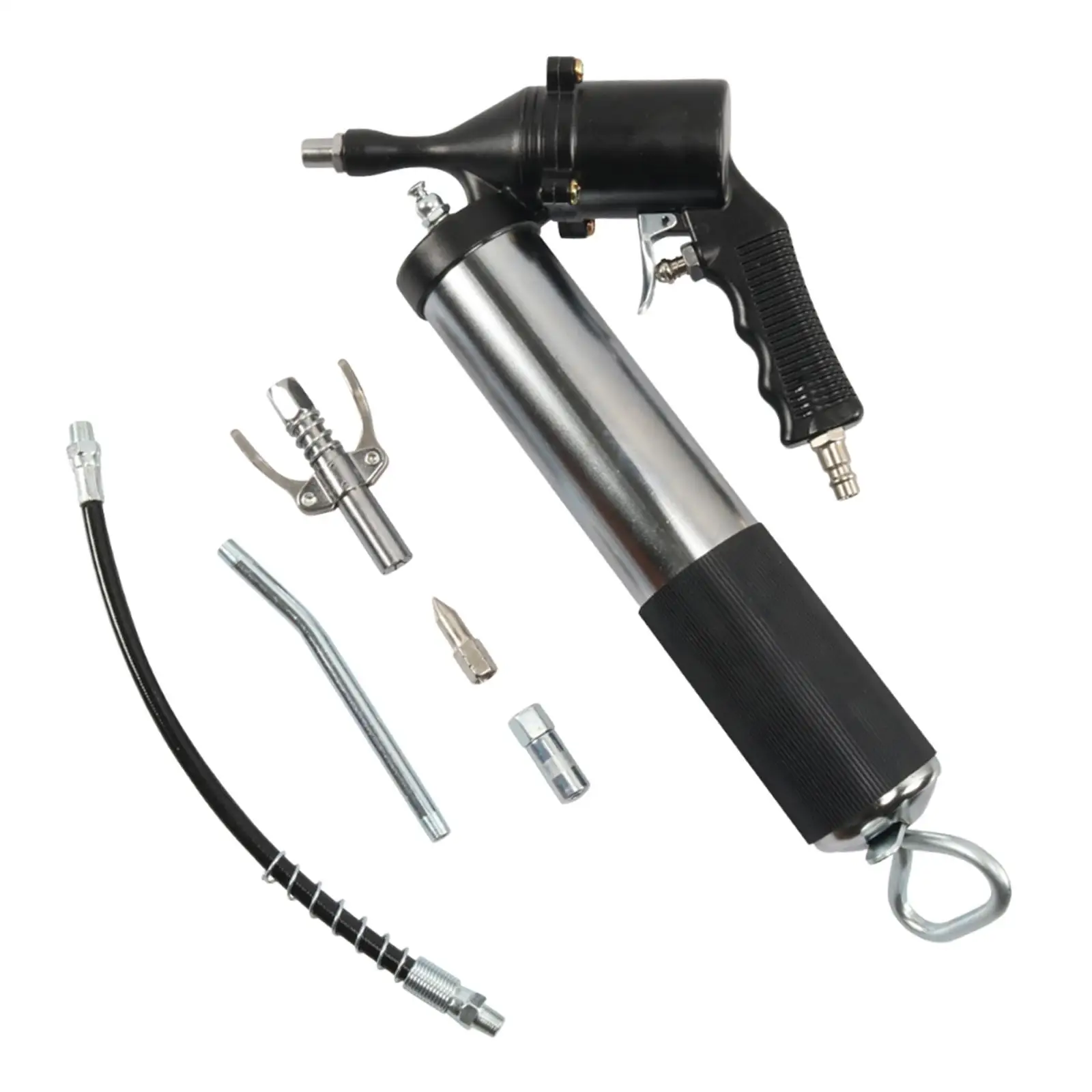 

Пневматический инструмент для смазки с гибким шлангом для промышленного сельскохозяйственного оборудования