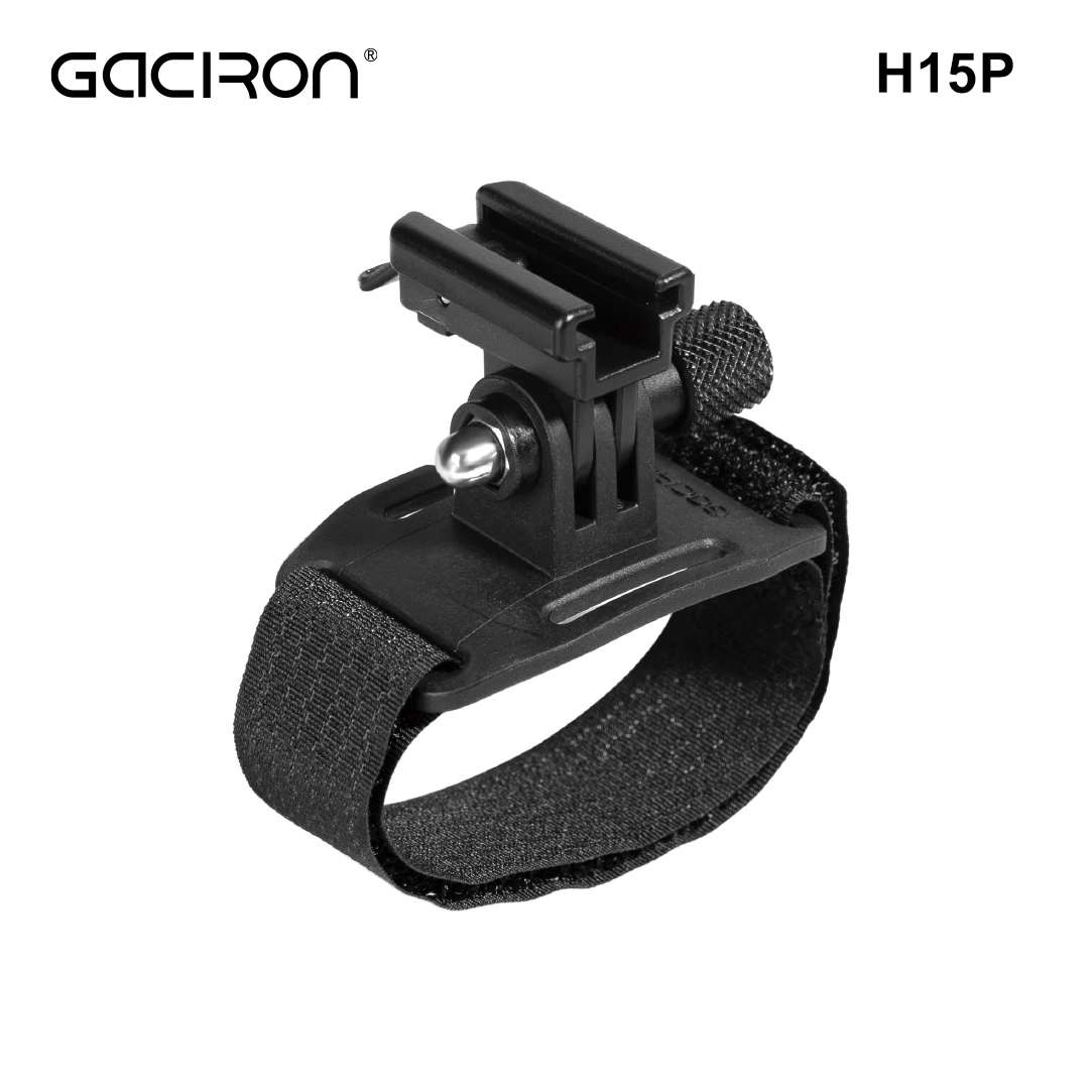 Gaciron H15P Headlight Helmet Mount Strips Bicycle MTB Bike Light Holder Cycling Universal Parts Accessories Helmet Light Holder
