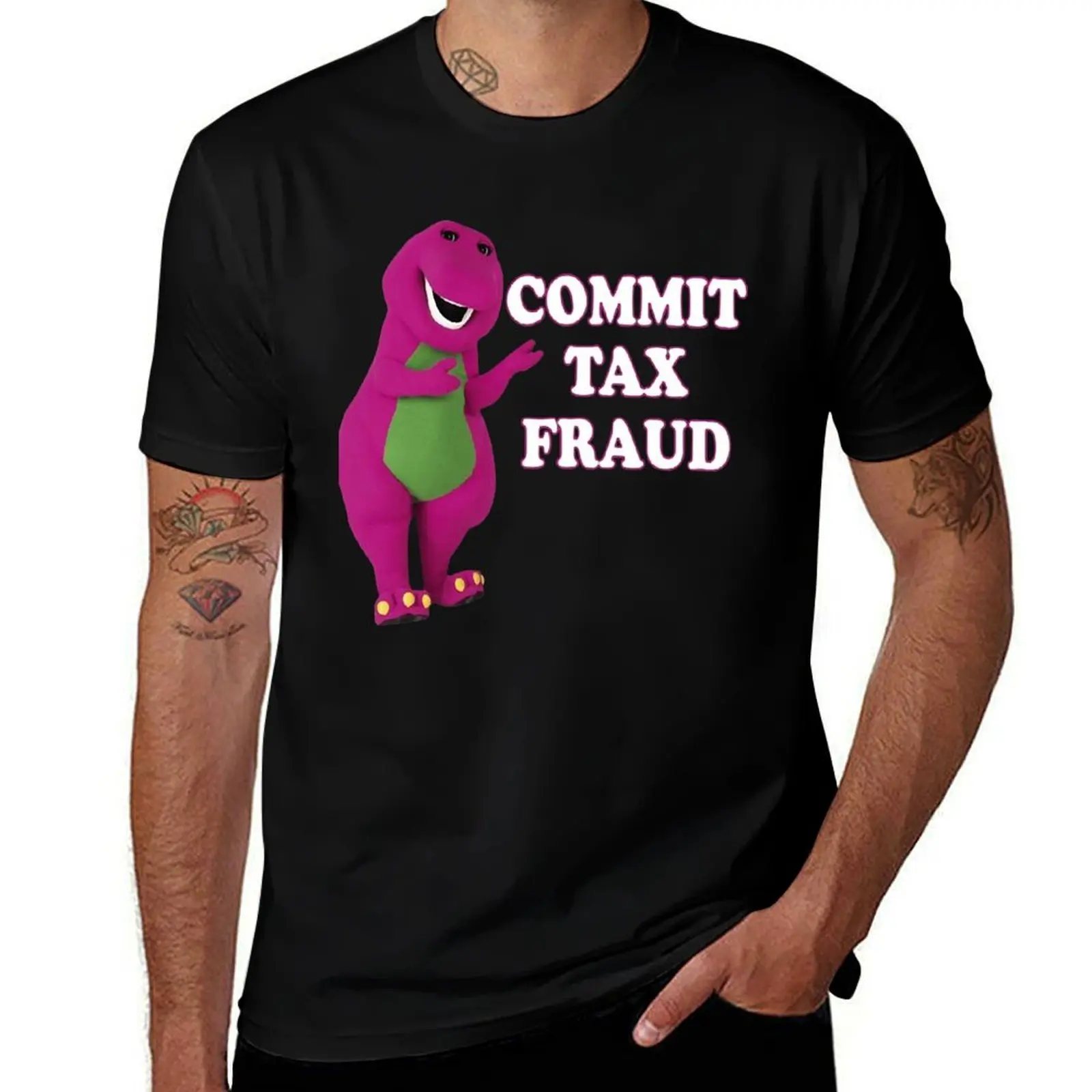 T-shirt « Commettre une fraude fiscale » - T-shirt imprimé style urbain