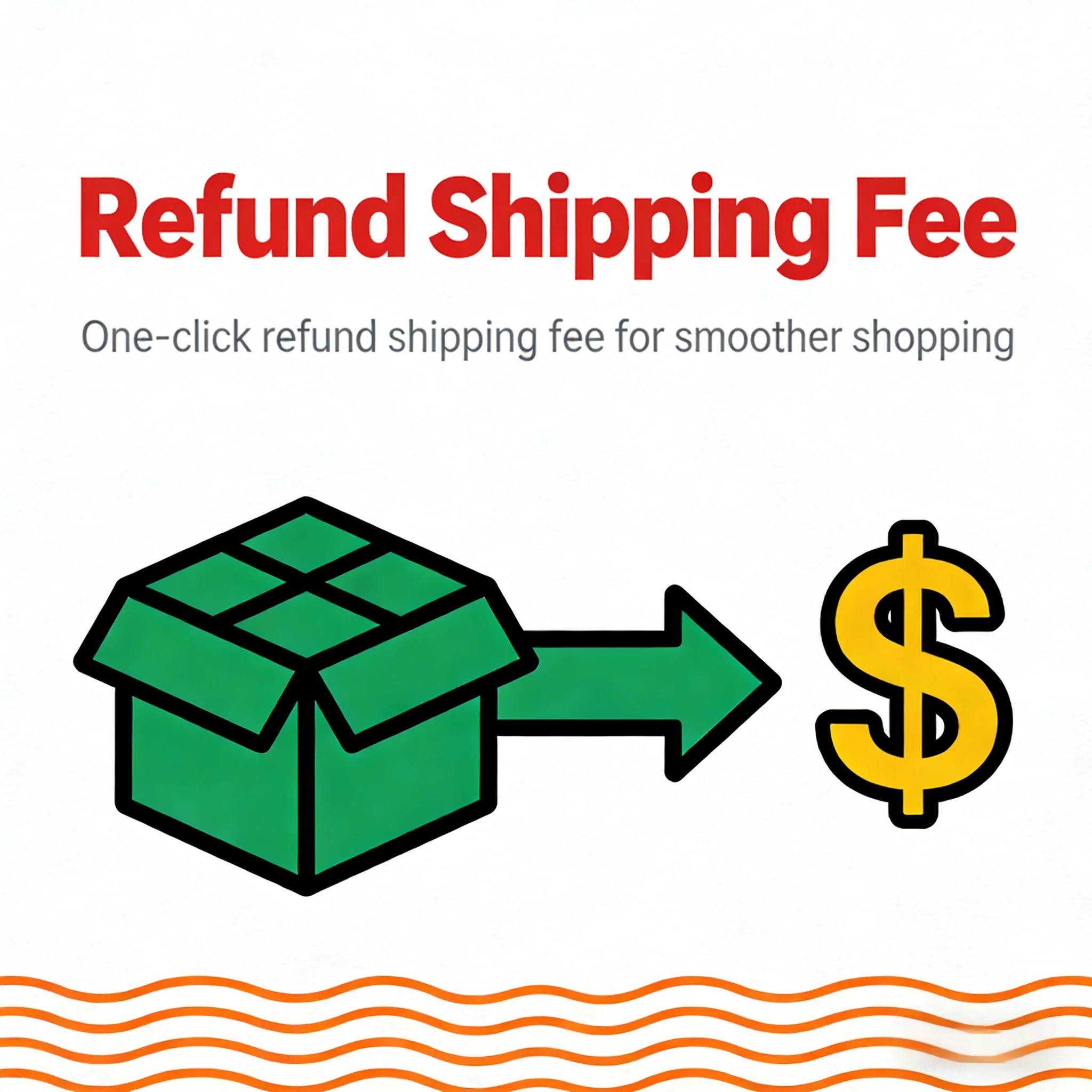 Postal fee difference adjustment Link to pay shipping fees to the merchant image 2