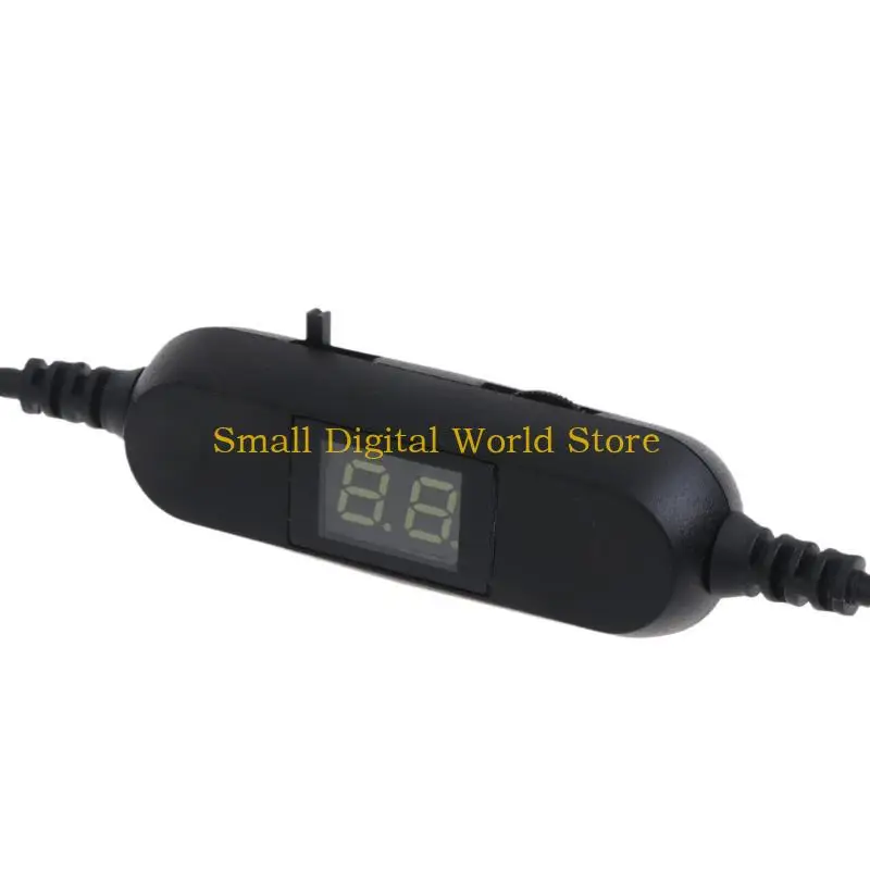 77UB USB to 1.5V 3V4.5V 6V 7.5V 9V 12V Adjust Voltages Display Cable for Toy Game LED Lamp and other 1.5V-12V Device