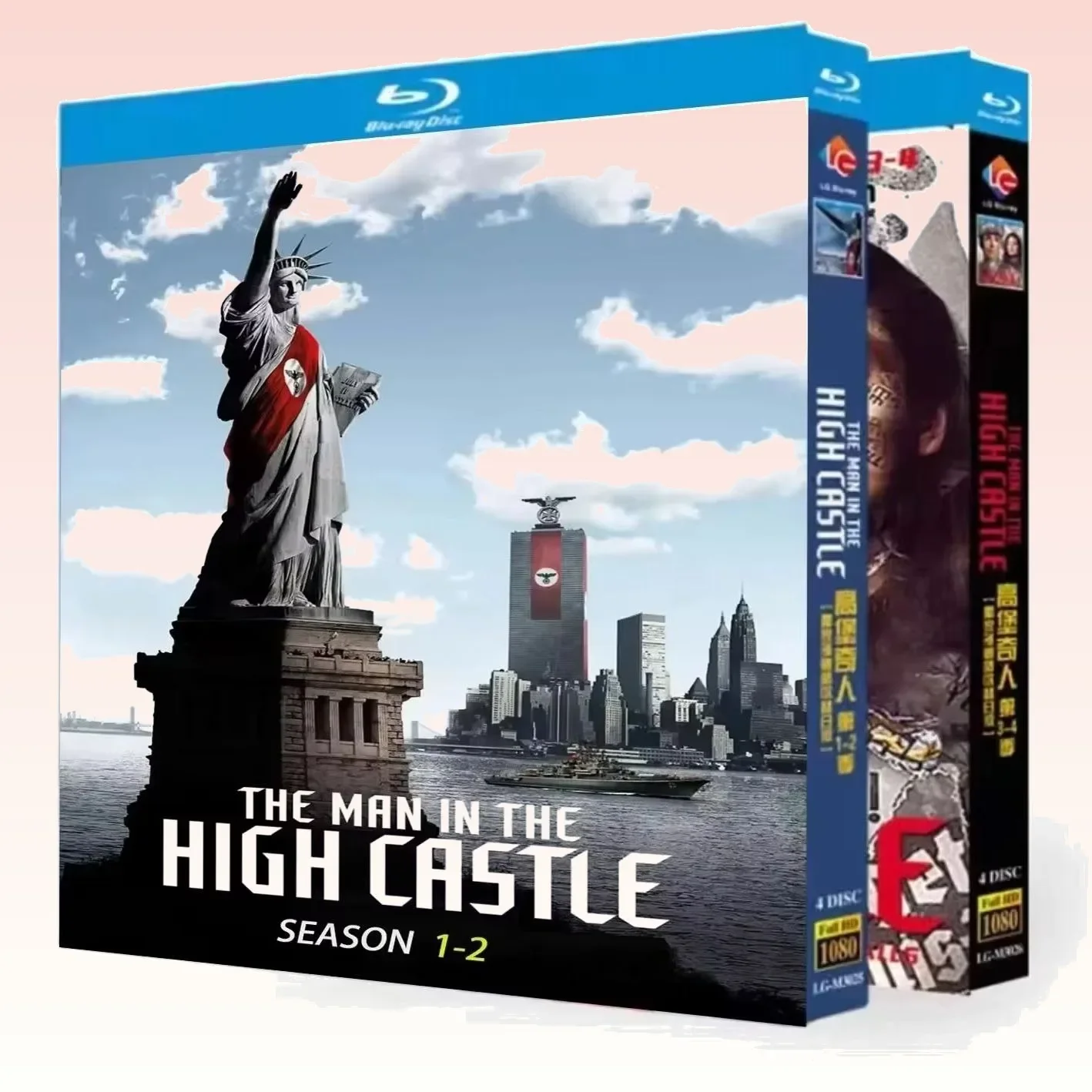 The Man in the High Castle Season 1-4 Blu-ray 8-Disc All Region Box Set English Audio High Definition YIHUI
