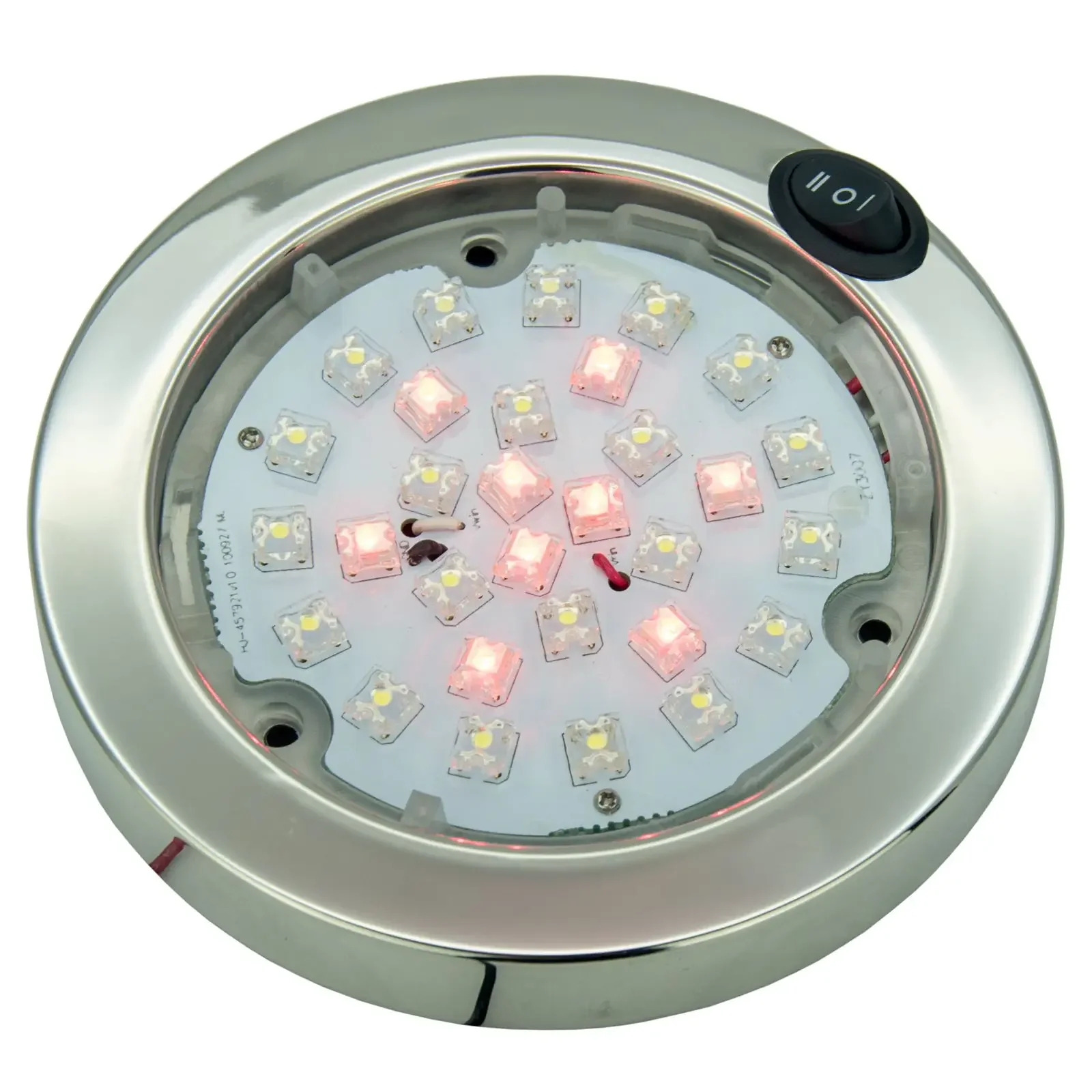 Boat Dome Lights Ceiling Light P4 LED Interior Light for RV Caravan Cabin White/Red - 12V Led Light