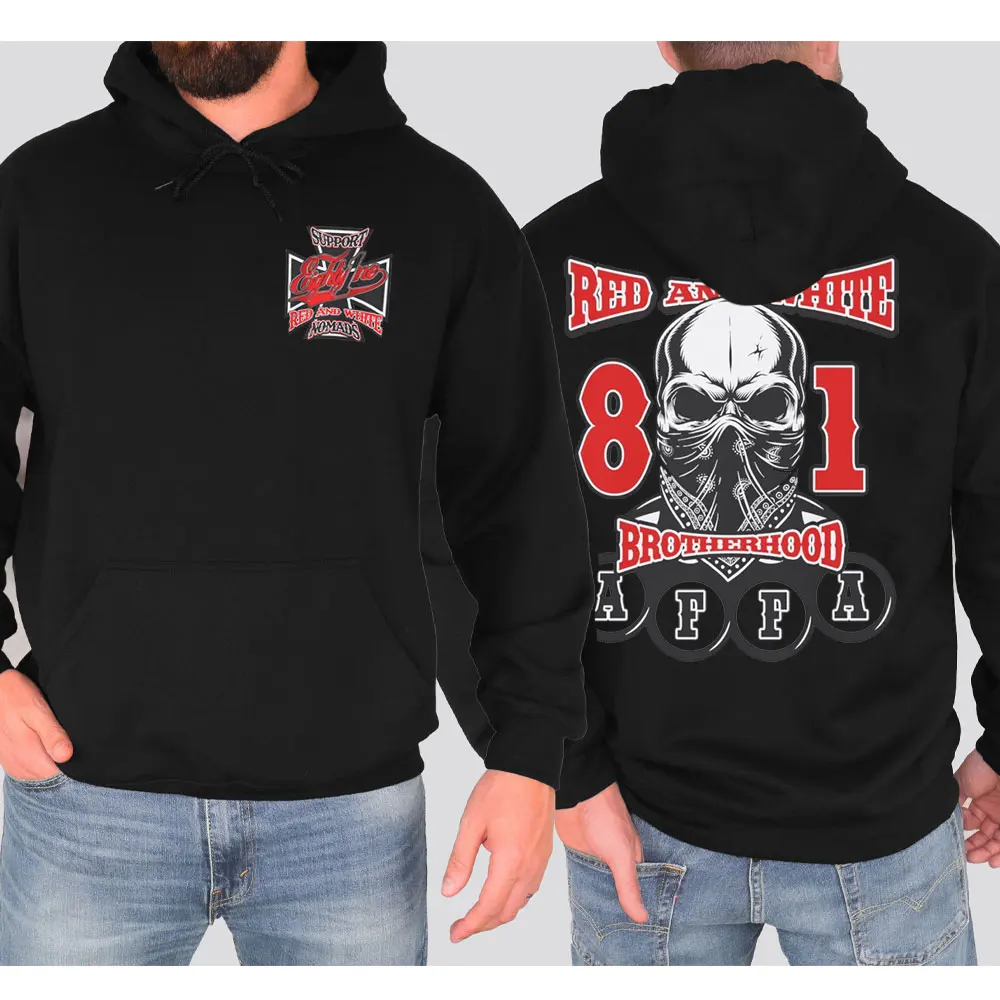 Hoodies Men Support 81 Hells Angels Hoodie Unisex Hoodie Oversized Pullover Winter New in Hoodies & Sweatshirts Sudadera Hombre